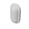 Palio ovale 15W - PLAFONE IN TERMOPLASTICA OVALE BIANCO 21,5X14,5 CM SPESSORE 6,5 CM IP65 15W 3*CCT
