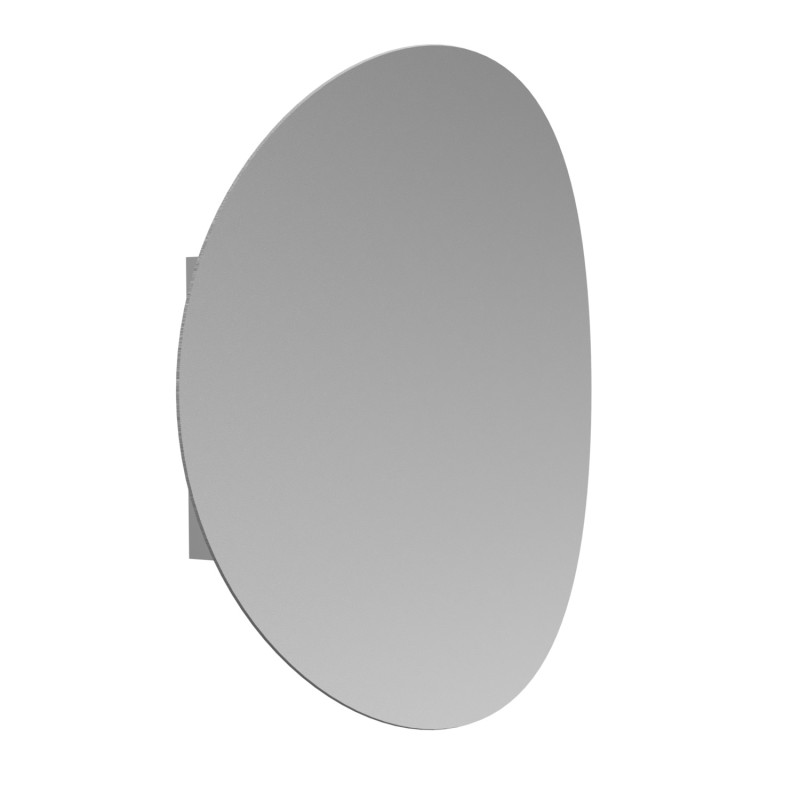 LAMPADA A PARETE IN METALLO BIANCO 7W 840LM CCT IP65  18X18CM