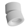 Sly-b FARETTO SPOT ORIENTABILE IN ALLUMINIO BIANCO IP20 12W CCT D.10CM  H.10CM