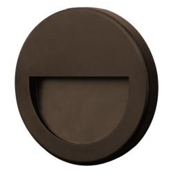 SEGNAPASSI IN POLICARBONATO ROTONDA CORTEN PER 503 IP65 320LM 3W CRI80 ALIMENTATORE INTEGRATO 4000K