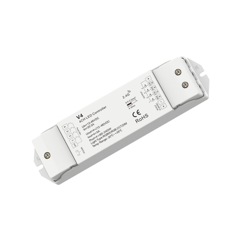 DIMMER 4 CANALI 12V/24V RGB-RGBW