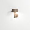 APPLIQUE DA ESTERNO IP54 IN ALLUMINIO E ACRILICO PER 1 G9 CORTEN 25X15CM