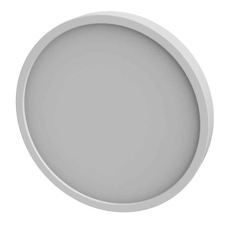 Uranus 40 Plafoniera in allumnio e acrilico slim bianco Diametro 40cm  IP44 36W 3CCT