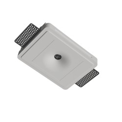 PUNTE LUCE DA INCASSO IN GESSO CERAMICO CON LED BRIDGELUX 10X10 H7 COMPLETO DI BASE - 3CCT