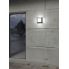 APPLIQUE DA ESTERNO IN ALLUMNIO E ACRILICO IP54 BIANCO CCT ILLUMINAZIONE A 360°12W