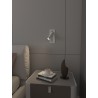 LAMPADA A PARETE IN METALLO  CON SPOT ORIENTABILE 3W CCT IP20 17X6CM