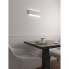 LAMPADA A PARETE IN METALLO BIANCO 12W 1440LM CCT IP20 31X9X3CM