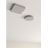PLAFONE ROTONDO  IN TERMOPLASTICA BIANCA ED E DRIVER INTEGRATI 20W 4000K IP6519,7X19,7XH3,5CM