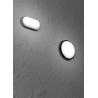 Palio rotonda 15W - PLAFONIERA ROTONDA IN TERMOPLASTICA NERA IP65 3*CCT16X5,5CM 15W 1900 LUMEN