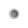 PENDENTE IN GESSO CERAMICO VERNICIABILE DALLA FORMA CILINDRICA 40CM COMPLETO DI PORTA LAMPADA GU10,MOLLA BIANCA,FILO DA 1,5MT E