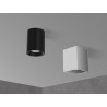 FIXED-R-B PLAFONE DA SOFFITTO ROTONDO IN METALLO BIANCO PER 1 GU10 FISSAGGIO CON FISCHER