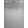 PUNTO LUCE DA INCASSO BIANCO 1W 3K