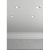 Fire 10w  - FARETTO IN ALLUMINIO BIANCO LED INTEGRATO OSRAM 10W CCT