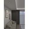 Mantova 5 nero -FARETTO LED INTEGRATO IN ALLUMINIO NERO 10W CCT IP20