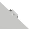 PUNTE LUCE 3W DA INCASSO IN GESSO CERAMICO CON LED BRIDGELUX 10X10 H7 COMPLETO DI BASE - 3CCT