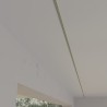 Boreale 1Mt - BINARIO IN ALLUMINIO AD INCASSO PER STRIP LED E FILO TENDA DA 1MT Peso a 1 metro : 6kg