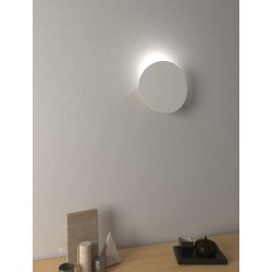 LAMPADA A PARETE IN METALLO ORO 7W 840LM CCT IP65 18X18CM