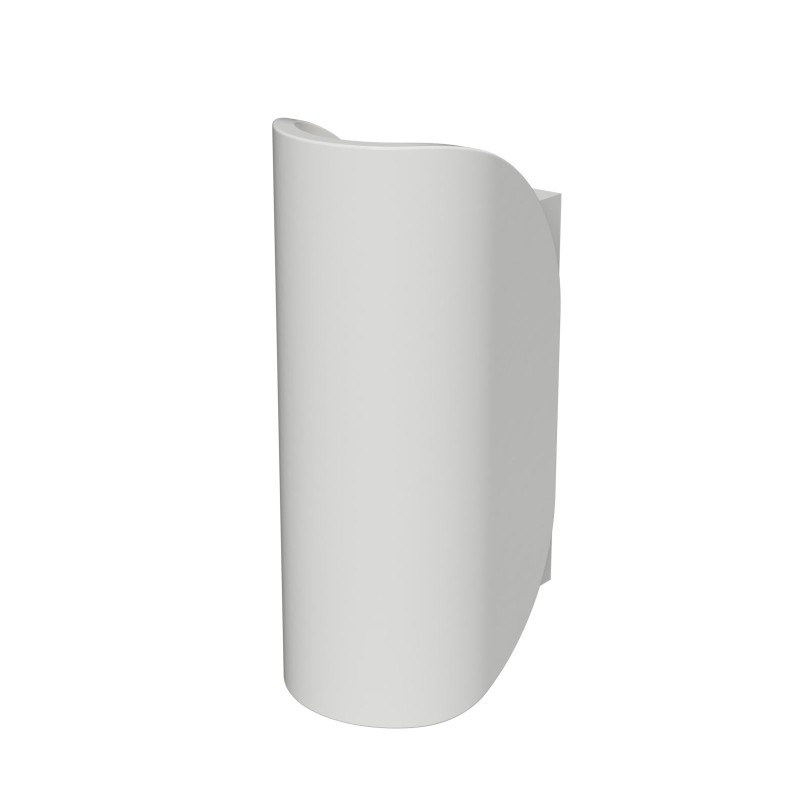 ORAMA - lampada a parete in gesso ceramico con doppio attacco Gu10 Up&Down