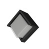 LAMPADA A PARETE NERA IP65 1500LM 15W 3CCT