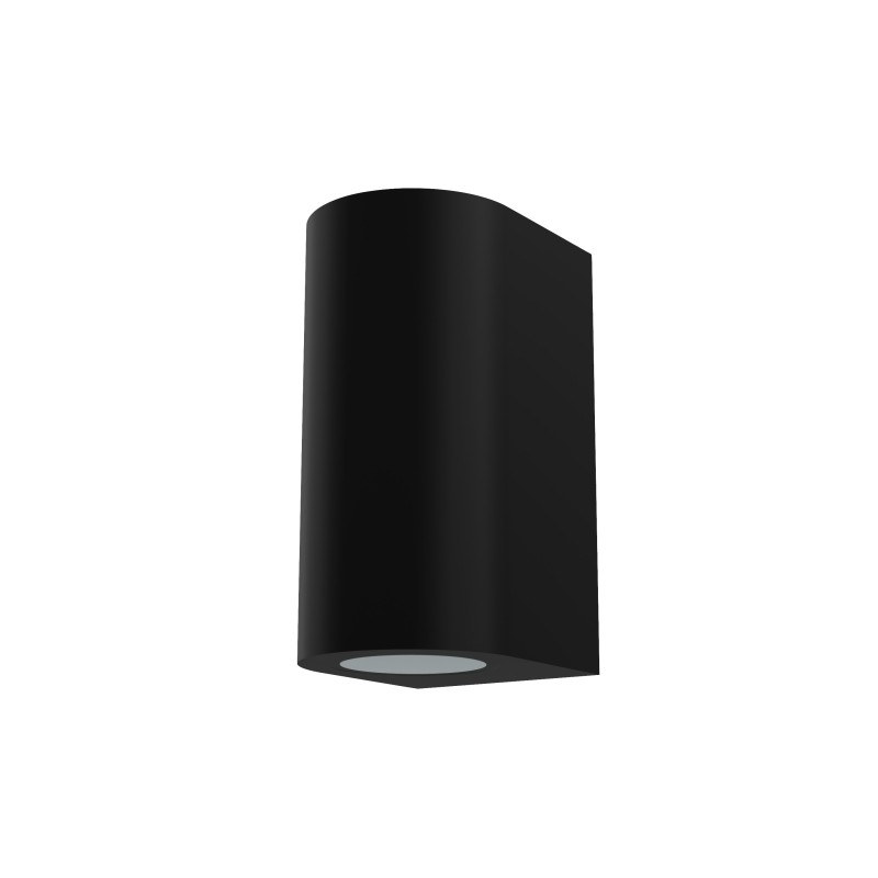 APPLIQUE IN ALLUMINIO IP54 PER 2 GU10  LUCE UP & DOWN COLOREANTRACITE