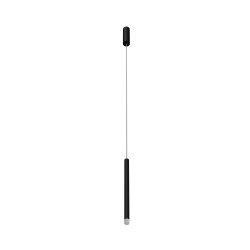 PENDENTE IN METALLO NERO CCT 5W 41X2,5CM