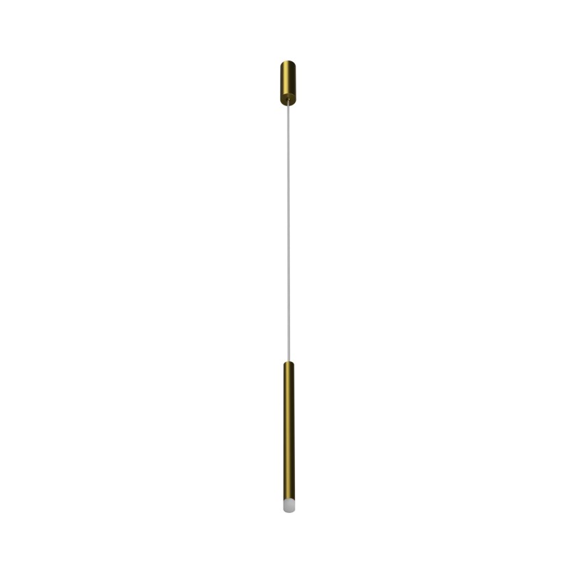 PENDENTE IN METALLO ORO CCT 5W 41X2,5CM