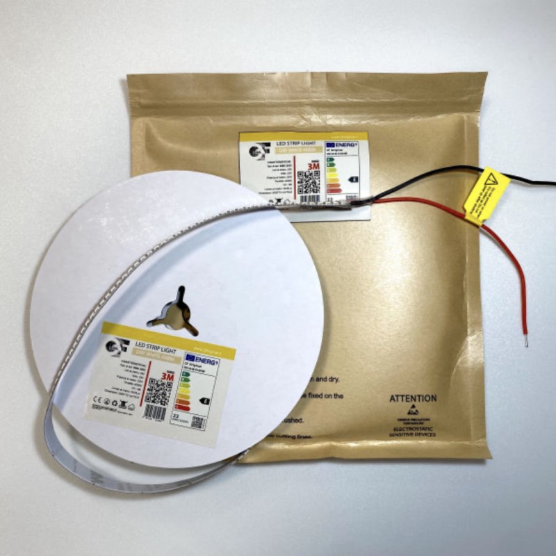 STRIP LED 24V 18W 4000K 2835 240LED/MT BOB 5MT CRI 90