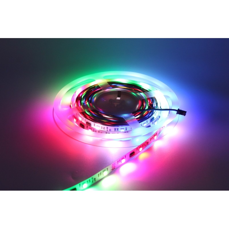STRIP LED RGB+4000K 5050 60 LED/MT BOB 5MT 8W 24V