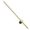 APPLIQUE IN ALLUMINIO ORO ORIENTABILE 80CM 16W CCT