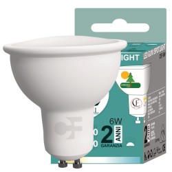 LAMPADINA GU10 6W 6000K LM 570