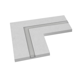 ALLOGGIO LED PEZZO SPECIALE INN CARTONGESSO DA 13MM P1L
