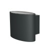 APPLIQUE DA ESTERNO IP54 2X4W 800LUMEN ANTRACITE 13X9CM CCT
